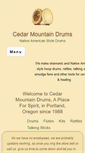 Mobile Screenshot of cedarmountaindrums.com